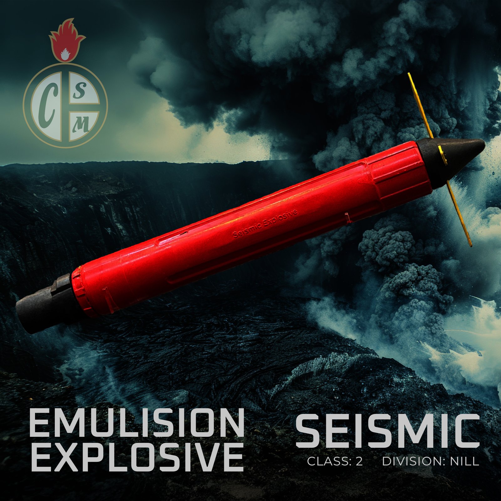 Explosive Emulsion Sesmic