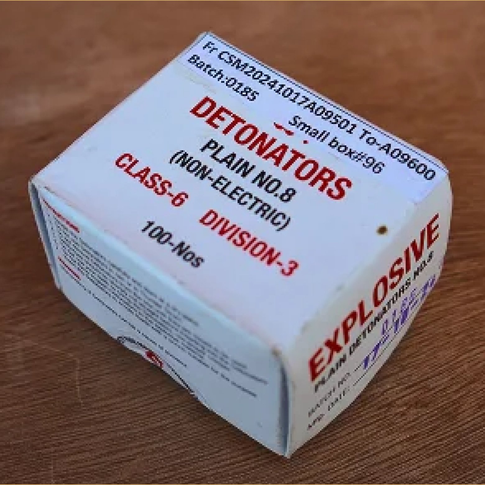 Plain Detonators No.8