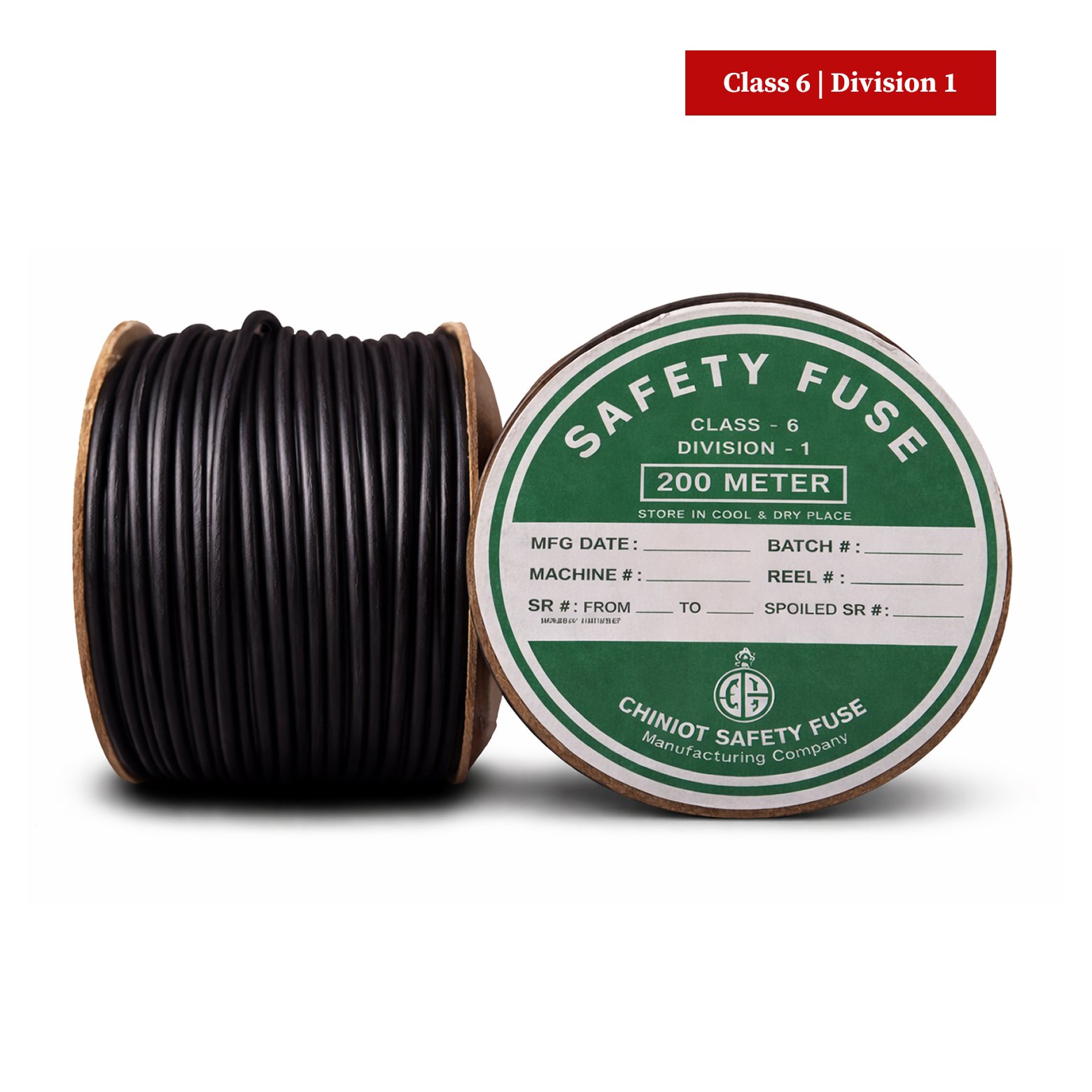 SAFETY FUSE (PVC COATED)